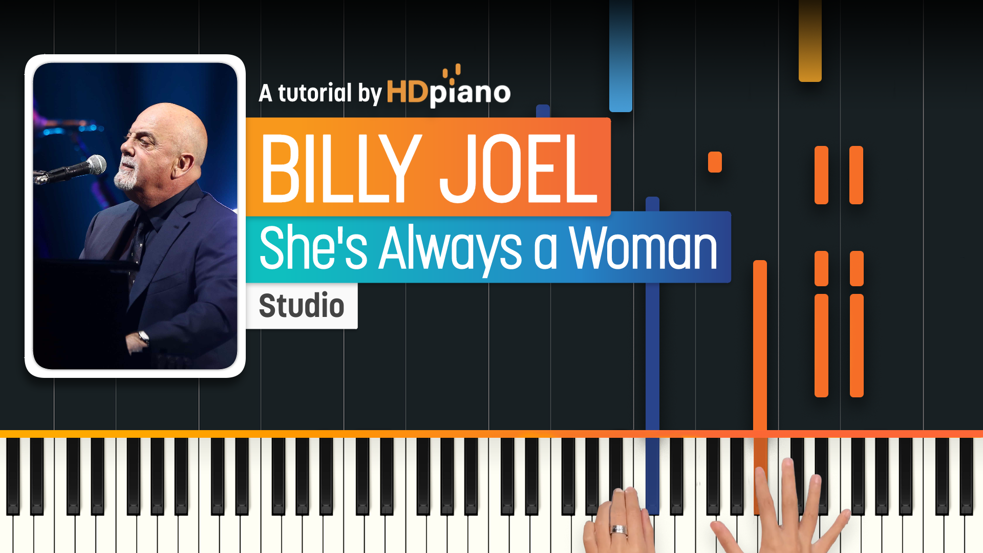 She S Always A Woman By Billy Joel Piano Tutorial HDpiano