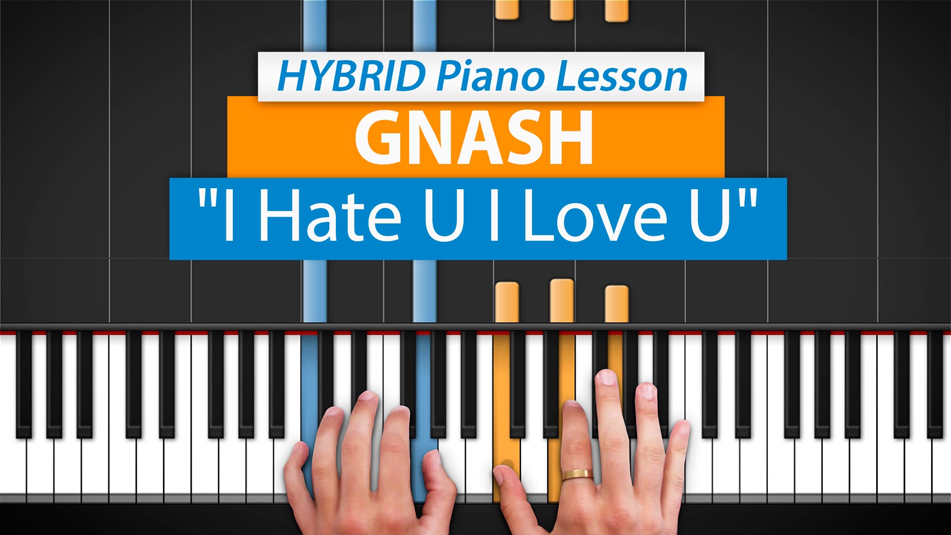 I Hate U I Love U Hdpiano