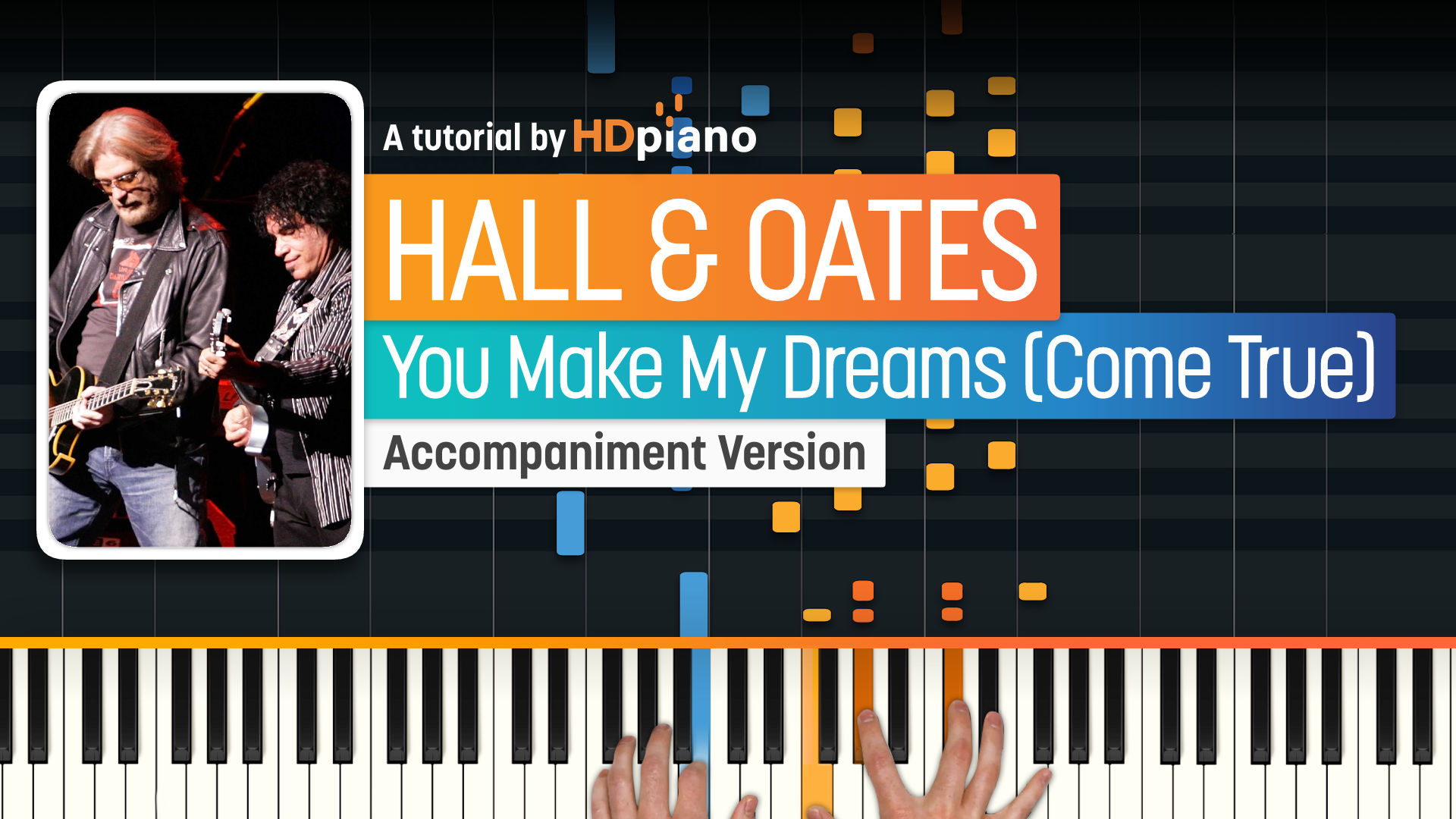 You Make My Dreams Come True By Hall And Oates Piano Tutorial Hdpiano 