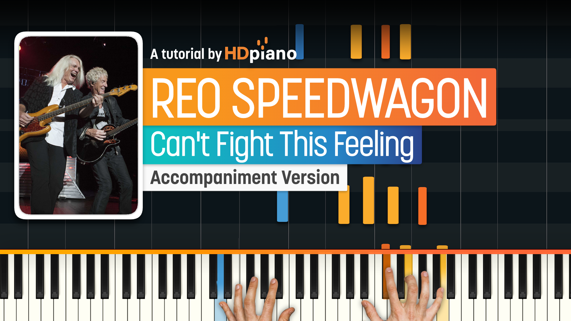 Cant Fight This Feeling By Reo Speedwagon Piano Tutorial Hdpiano