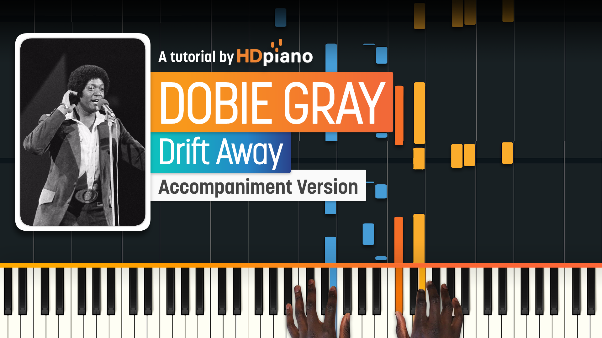 Drift Away By Dobie Gray Piano Tutorial | HDpiano