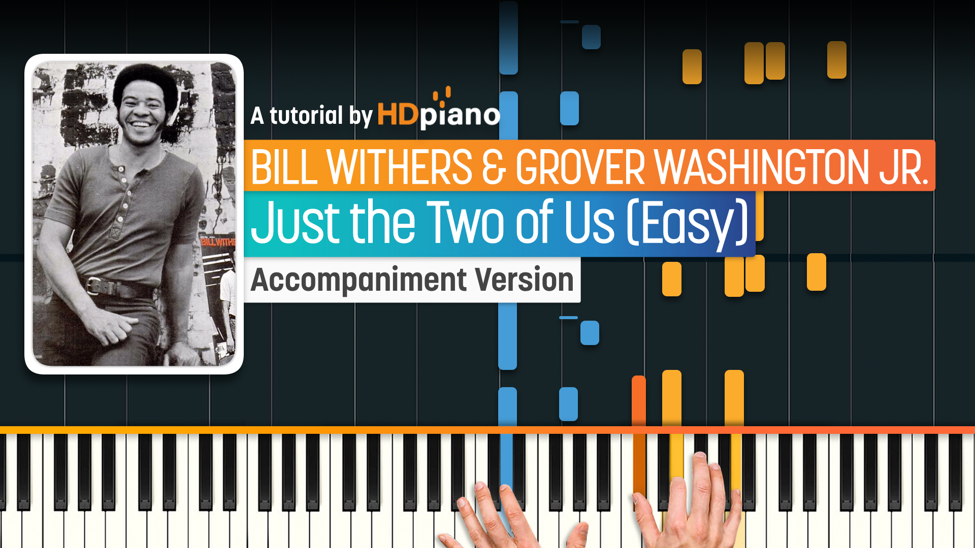 Just The Two Of Us - Grover Washington Jr - Score for Piano