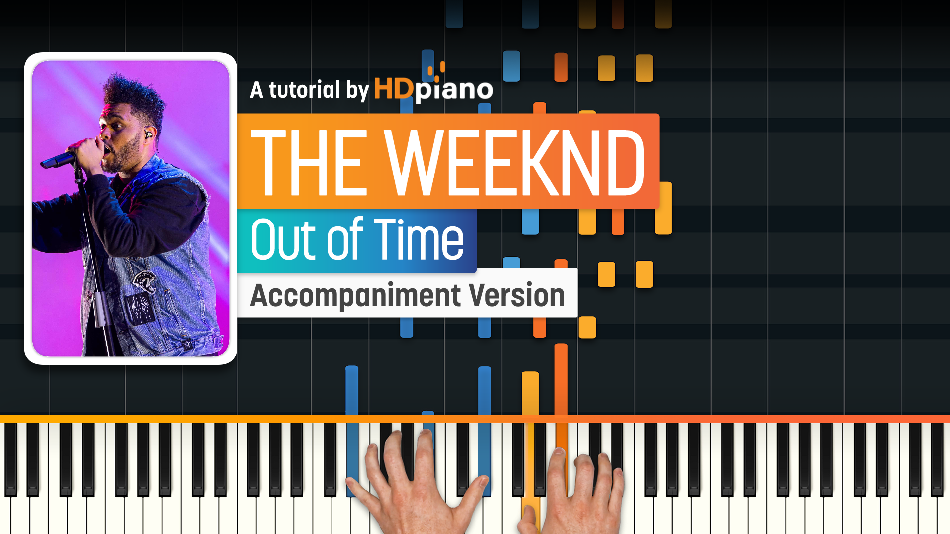 out of time piano the weeknd