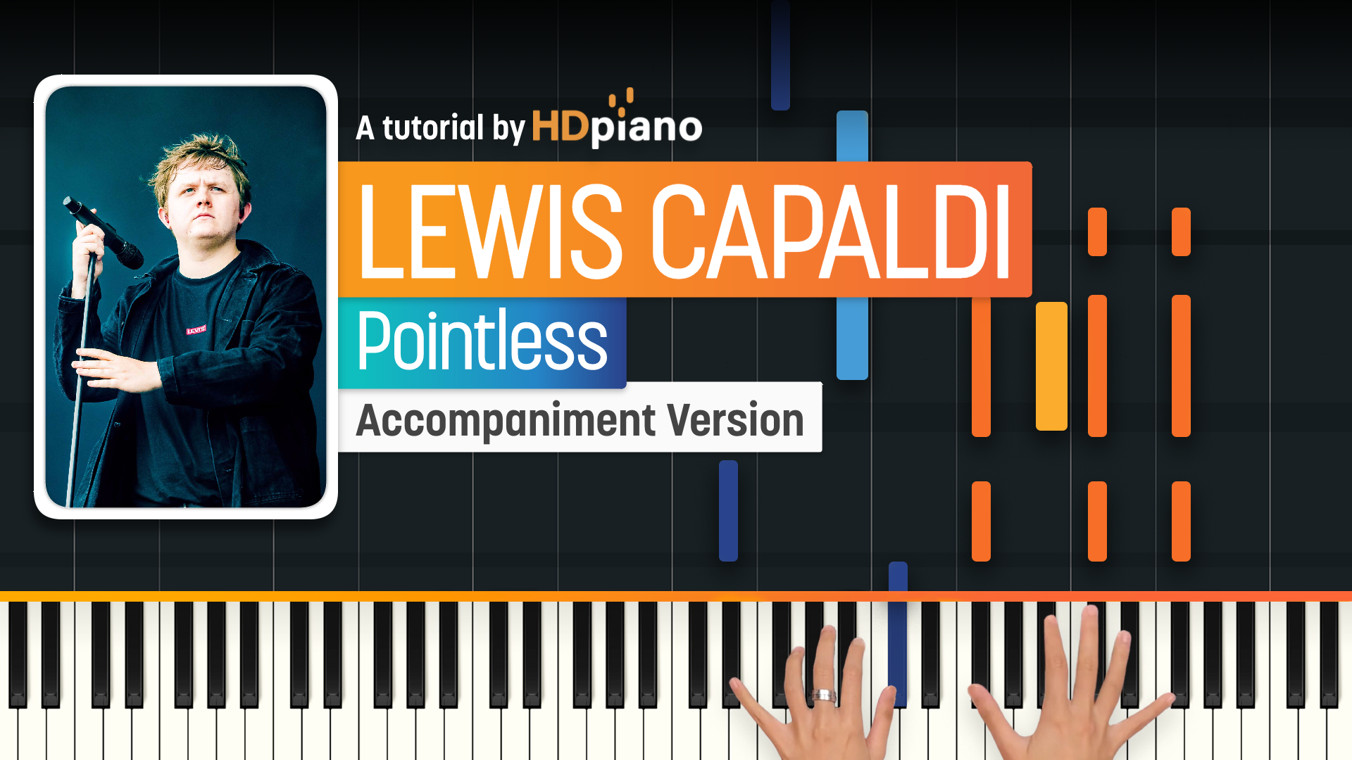 Pointless by Lewis Capaldi Piano Tutorial | HDpiano