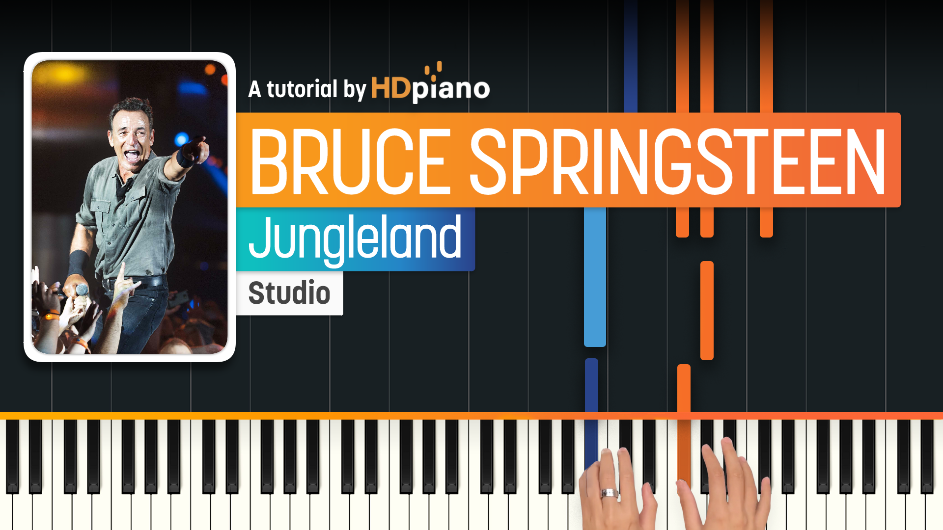Jungleland by Bruce Springsteen Piano Tutorial | HDpiano