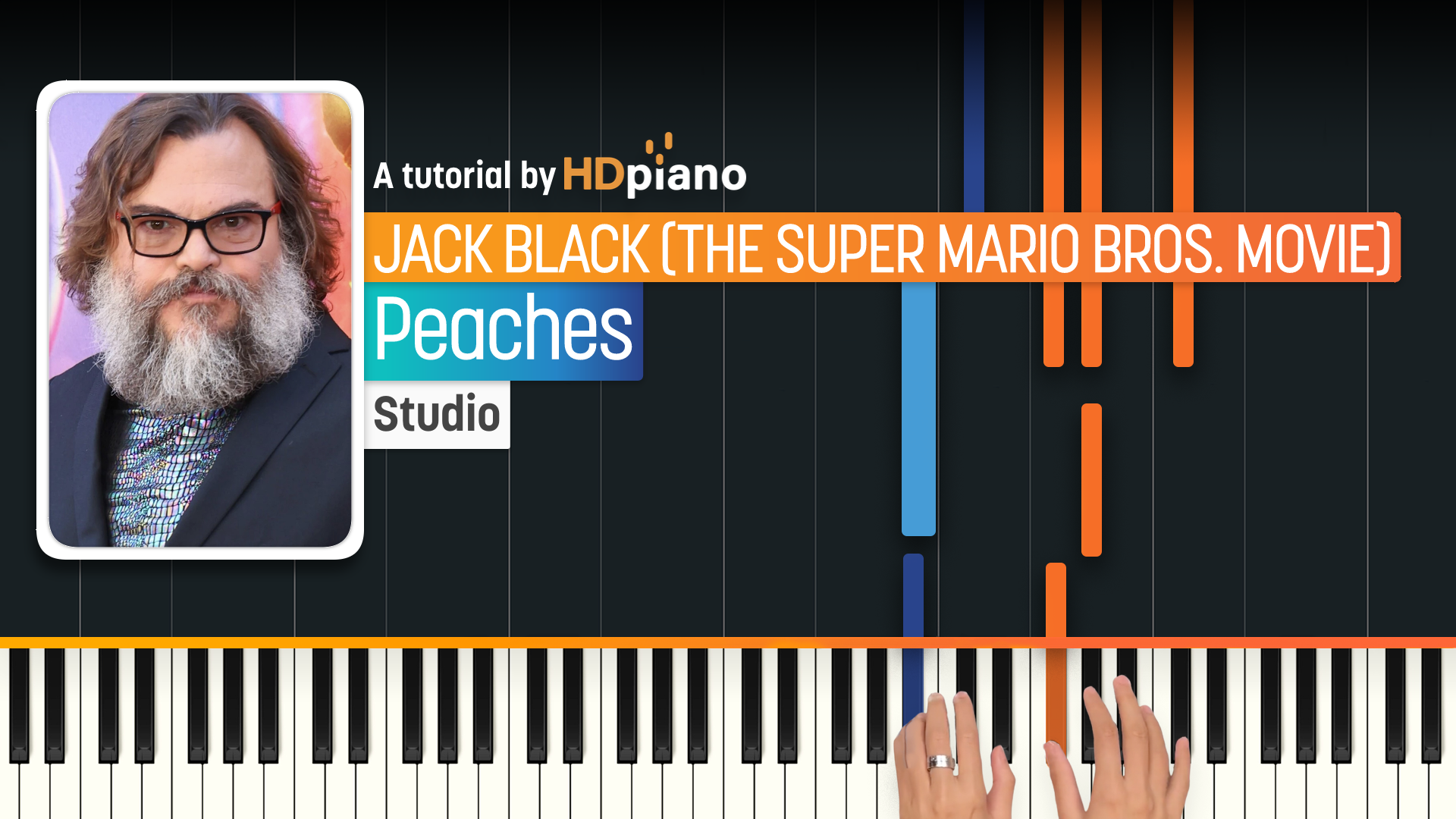 Peaches by Jack Black and The Super Mario Bros. Movie Piano