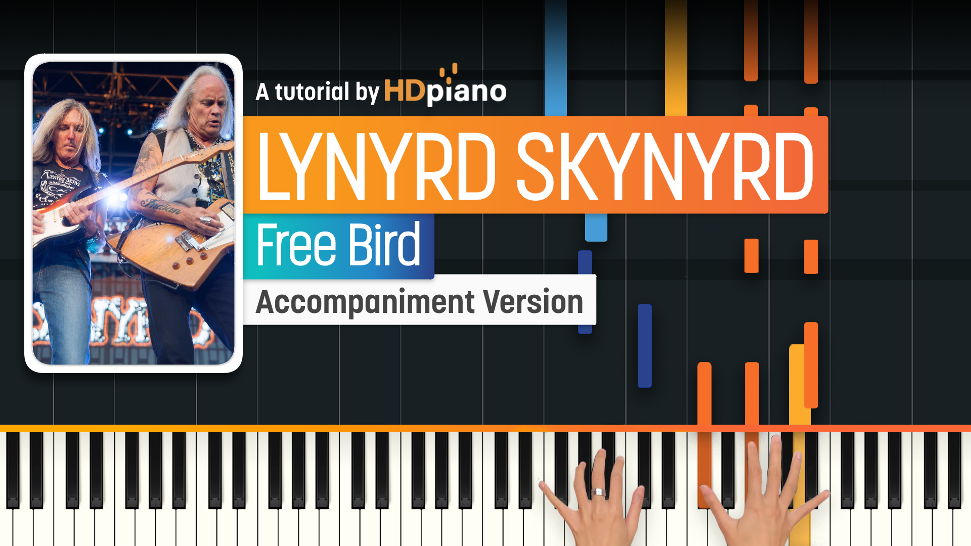 Free Bird By Lynyrd Skynyrd Piano Tutorial | HDpiano